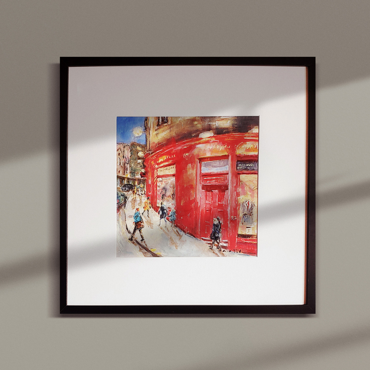 Pintura al óleo sobre tabla 'Pintar Recuerdos' (VENDIDA)